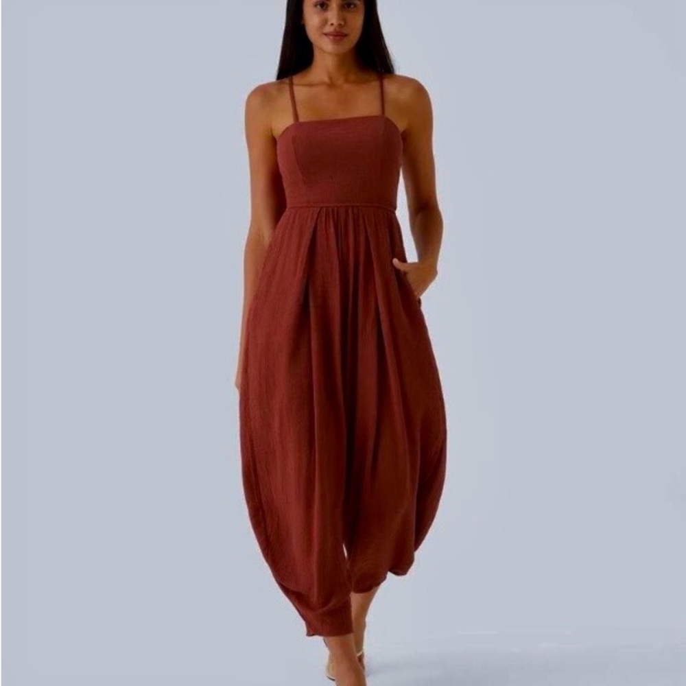 HALARA Terracotta Jumpsuit